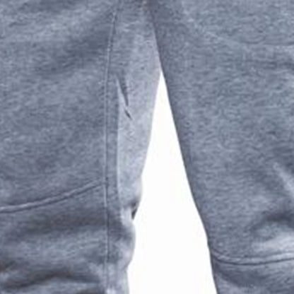 Men'S Solid Drawstring Pants Elastic Waist Tapered Joggers Slim Stretch Sweatpants Zipper Pocket Fitness Trousers Fashion Hippie Regular Fit Fall Winter Outdoor Casual Long Pants